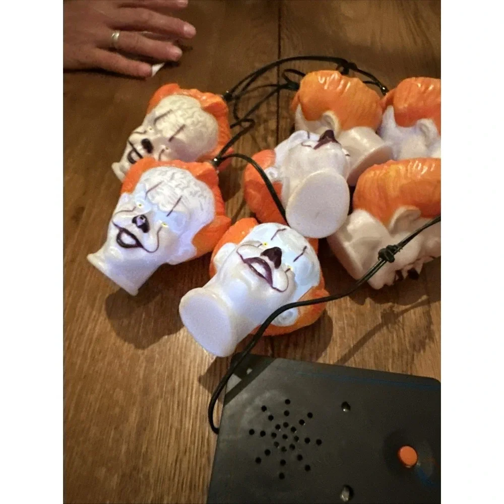 IT Chapter 2---Pennywise Clown----Musical String Lights Set of 8